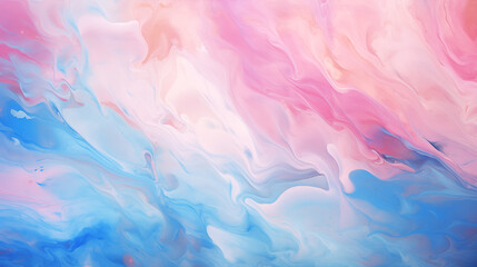 Fototapeta na wymiar abstract watercolor hand painted background, A high-definition wallpaper showcasing pink and blue marbled acrylic paint textures