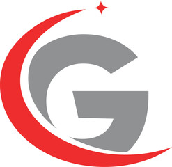 Letter G minimalist logo and icon design