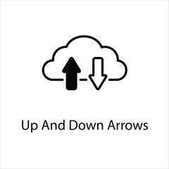 Up And Down Arrows icon