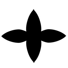 Propeller Silhouette Vector