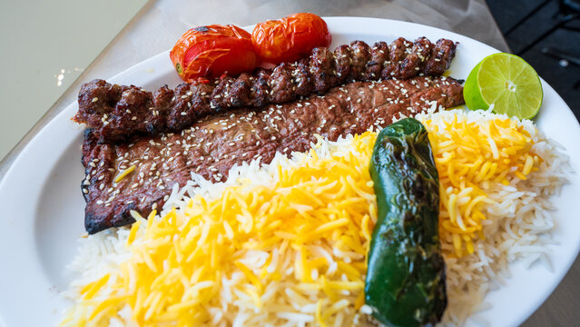 Persian Sultani Kabob  