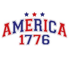 America 1776 Svg,4th of July,America Day,independence Day,USA Flag,Us Holidays,Patriotic,All American T-shirt