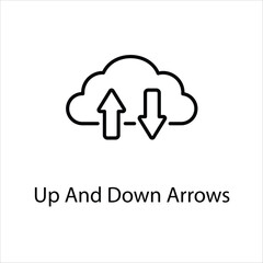 Up And Down Arrows icon