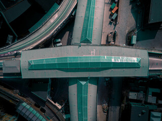 Subway Station From Above