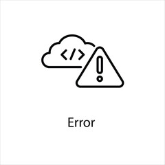 Error  icon