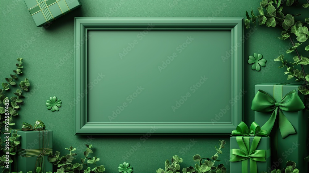 Canvas Prints st patricks day decoration frame