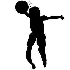 Children Playing Outdoor Silhouette