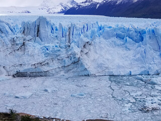 glaciar argentina paisaje