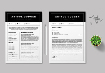 Resume Template Layout