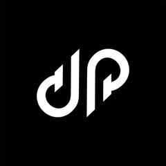 Letter P minimalist logo and icon design