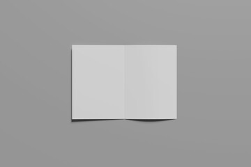 A4 Bifold Mockup
