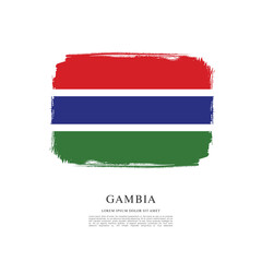 Flag of Gambia