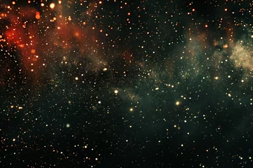 Fotobehang Small part of an infinite star field of space in the Universe © Cybernetic