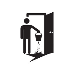 April Fool's Folly: Vector Silhouettes Celebrating April Fool's Day with Whimsical Charm and Mischief. April fools vector silhouette.