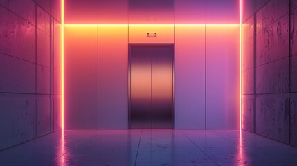 a modern elevator