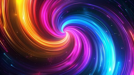 Neon Colors Swirling Flow illustration, Neon swirling flow background, neon background, background, neon colorfully background, colorful background 