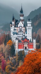 Castle Amidst Forest