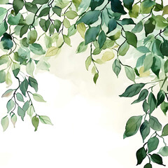 Eucalyptus branches and leaves on wooden rustic white background. Minimal background eucalyptus on white board. Flat lay