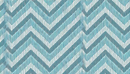 tile chevron pattern with pastel blue and white zig zag background