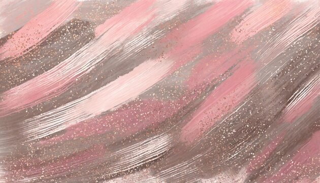 shimmery pink brushstroke textured background