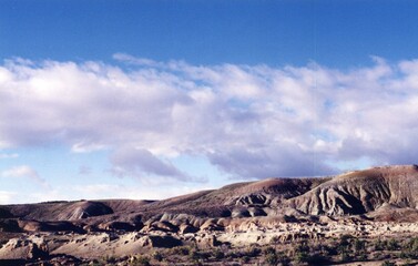 landscape with sky and clouds