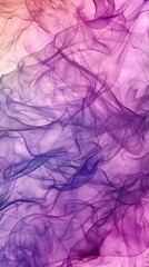Fototapeta premium The image is a colorful abstract painting with purple and pink tones