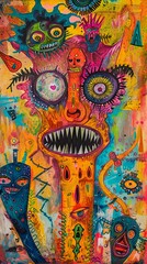 Explore the raw and unfiltered emotions of Outsider Art to convey the resilience found in embracing individuality.