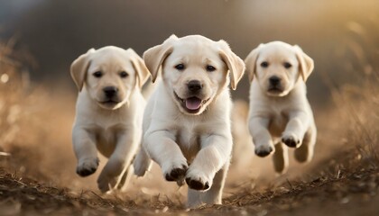 Puppy running
