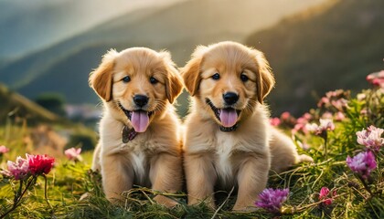 dog, retriever, golden, pet, animal, golden retriever, canine, cute, grass, labrador, portrait,...