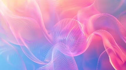 Modern abstract background in pastel gradients, ideal for science and medicine research themes, in digital art style.