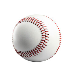 Baseball ball on white background,png