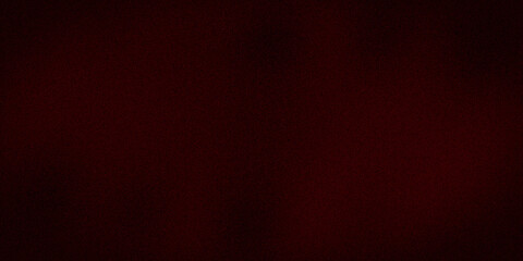 Exclusive dark abstract grainy ultra wide red cherry burgundy ruby gradient background. For design, banners, wallpapers, templates, art, creative projects and desktop. Premium quality, vintage style