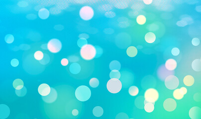 Blue bokeh background for banner, poster, Party, Anniversary, greetings, and various design works