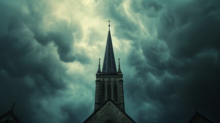 Mysterious Church Spire