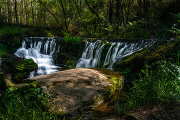 Obraz premium Cascada, Galicia