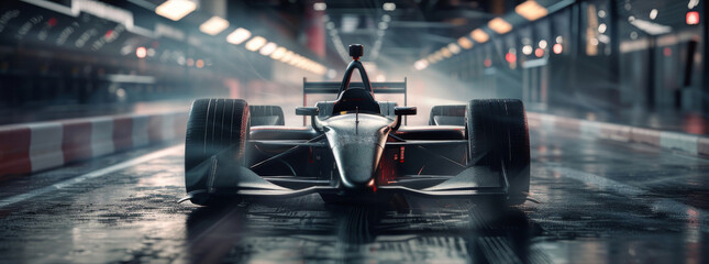 Formula 1 car track stadium competition - Powered by Adobe
