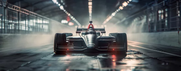 Foto op Plexiglas Formula 1 car track stadium competition © Olha