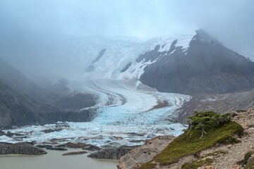 los glaciares national park in argentinian patagonia
