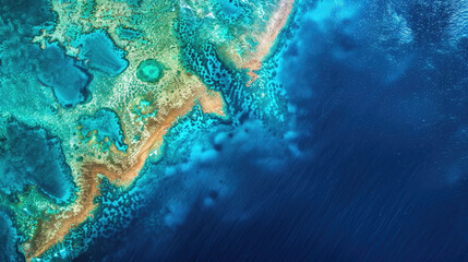 Oceanic Sanctuary Aerial Composition, news, illustration, image, article, newspaper