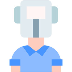 Avatar, factory, welder, welding, worker Icon
