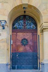 door of the church