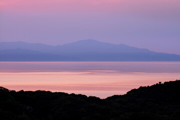 瀬戸内海夕景