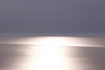 輝く海面