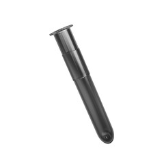 3d render empty test tube 