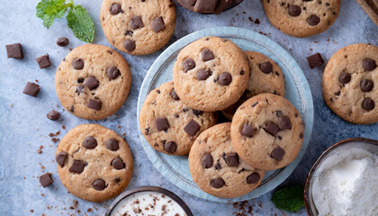 Food Photography - Classic Chocolate Chip Cookies