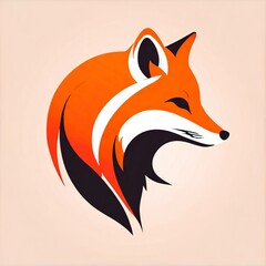 Obraz premium fox logo