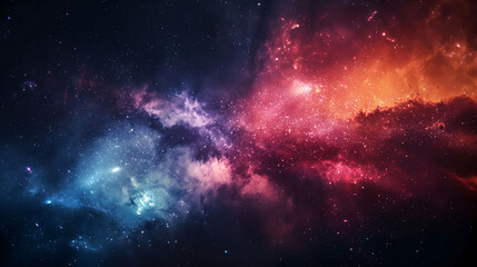 colourful magic background with space 