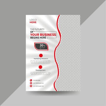 Corporate business flyer design, and digital marketing agency  template with  Vector.
Corporate Business Conference poster and flyer design layout template in A4 size.