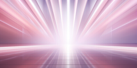 Abstract 3d background, glowing rays of light - 762713018