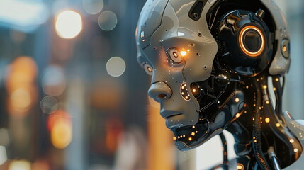 Cyborg as a symbol for artificial intelligence